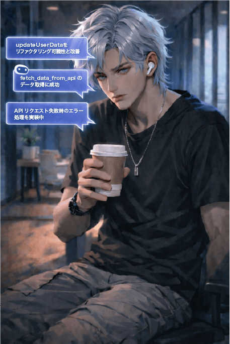 ユースケースのイメージ（男性）